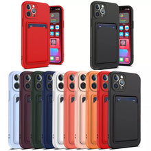 Load image into Gallery viewer, Silicone Wallet Case ( Red )
