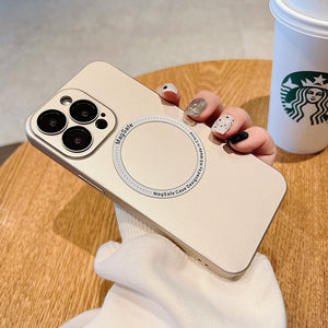 Magsafe Wireless Charging Iphone Case (GOLD)