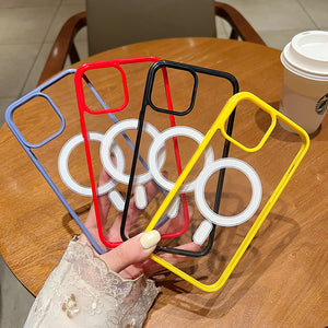 Transparent Wireless Charging Iphone Case (TRANSPARENT)
