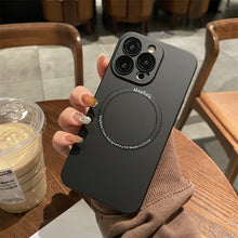 이미지를 갤러리 뷰어에 로드 , Magsafe Wireless Charging Iphone Case (GREEN)
