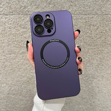 이미지를 갤러리 뷰어에 로드 , Magsafe Wireless Charging Iphone Case (PURPLE)
