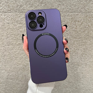 Magsafe Wireless Charging Iphone Case (PURPLE)