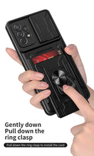 Carica l&#39;immagine nel visualizzatore di Gallery, NEW Armor Shockproof Wallet Iphone Case (BLACK)

