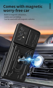 NEW Armor Shockproof Wallet Iphone Case (BLACK)