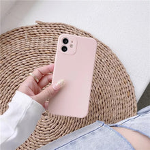 Load image into Gallery viewer, Ultra Thin Silicone Case For Iphone (BLACK)
