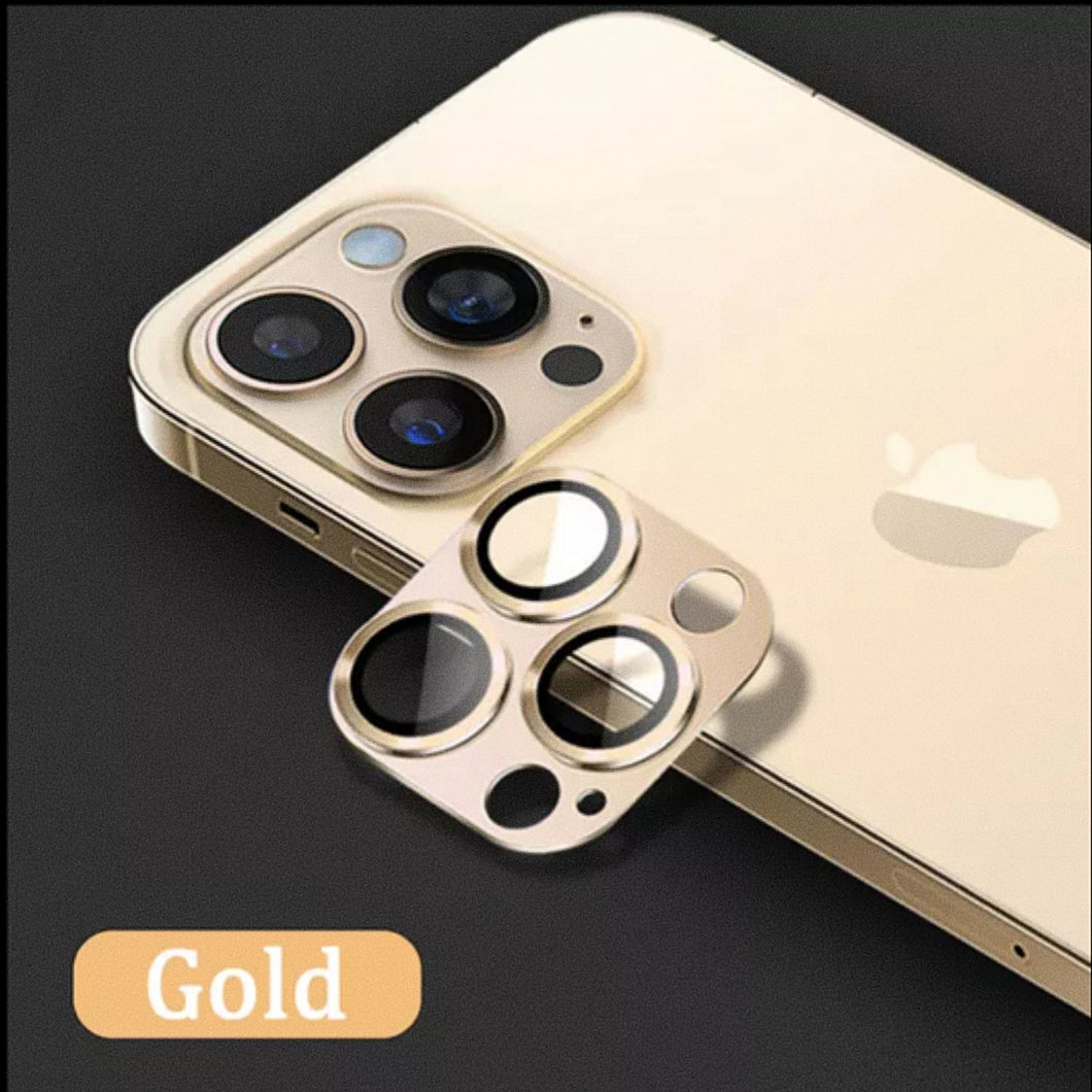 Camera Lens Protector For Iphone (GOLD)