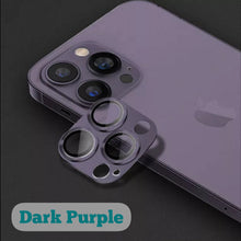 Lade das Bild in den Galerie-Viewer, Kameraobjektivschutz für iPhone (DUNKELLILA) 
