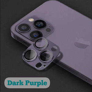 Kameraobjektivschutz für iPhone (DUNKELLILA) 