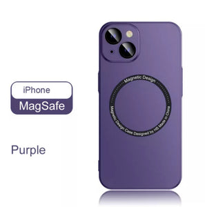 Magsafe Wireless Charging Iphone Case (PURPLE)
