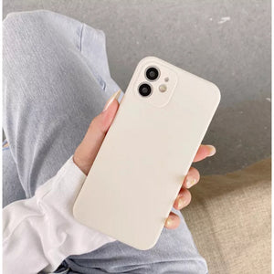 Ultra Thin Silicone Case For Iphone (BEIGE)