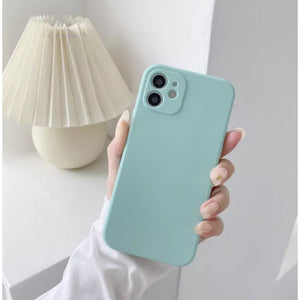 Ultra Thin Silicone Case For Iphone (GREEN GRASS)