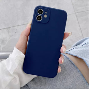 Ultra Thin Silicone Case For Iphone (ROYAL BLUE)