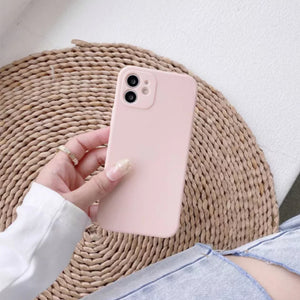 Ultra Thin Silicone Case For Iphone (PINK)