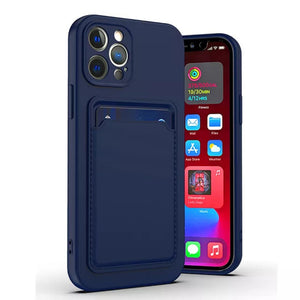 Silicone Wallet Case ( Red )