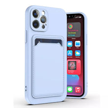 Load image into Gallery viewer, Silicone Wallet Case ( Deep Navy )
