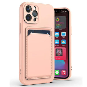 Silicone Wallet Case ( Red )