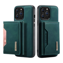 이미지를 갤러리 뷰어에 로드 , Magnetic Wallet Case For Iphone (GREEN)
