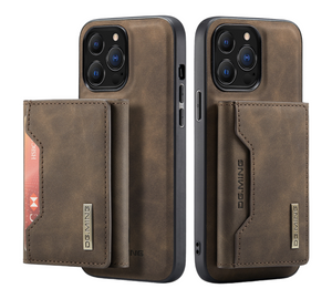 Magnetic Wallet Case (COFFEE)